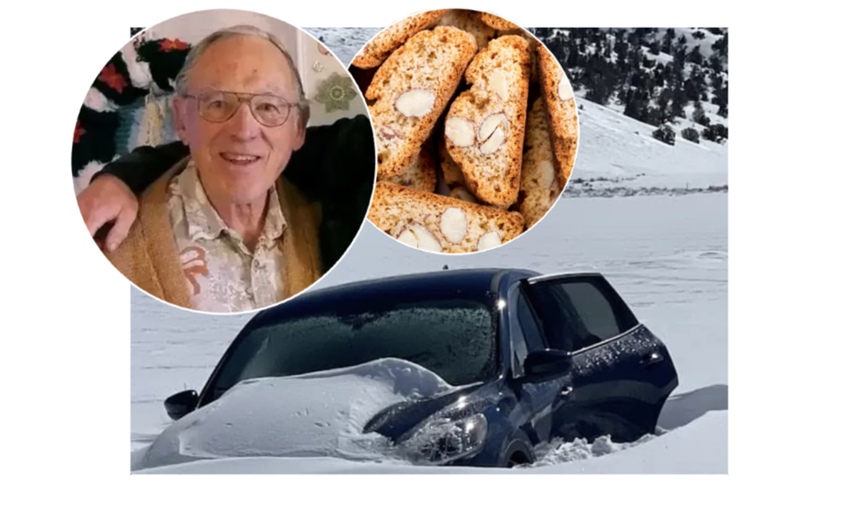 Pour Jerry Jouret, il en faut peu pour survivre: des biscottis, des croissants et un peu de neige fondue.