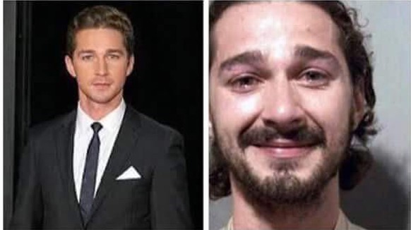 Am ersten Tag der Ausbildung vs. am letzten Tag der Ausbildung.