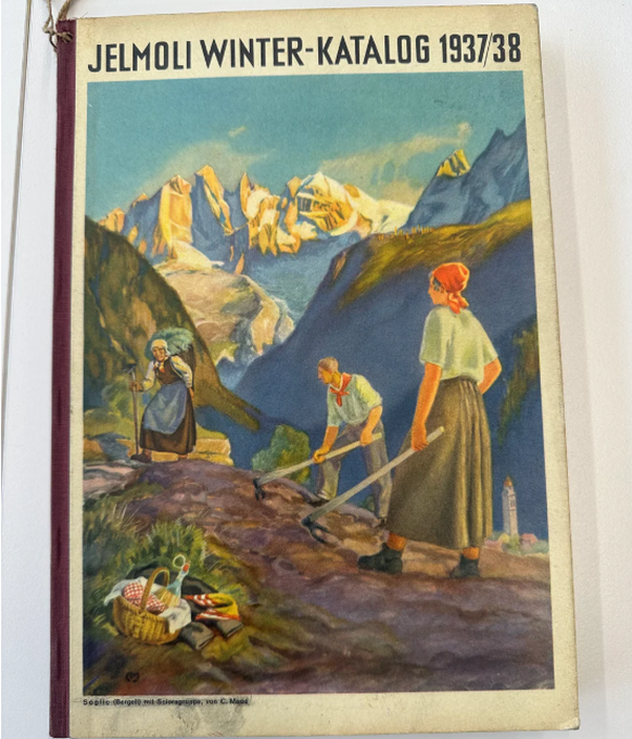 Auch Erinnerungsstücke wie dieser Katalog sind erhältlich. Dieses Stück kostet 199 Franken.