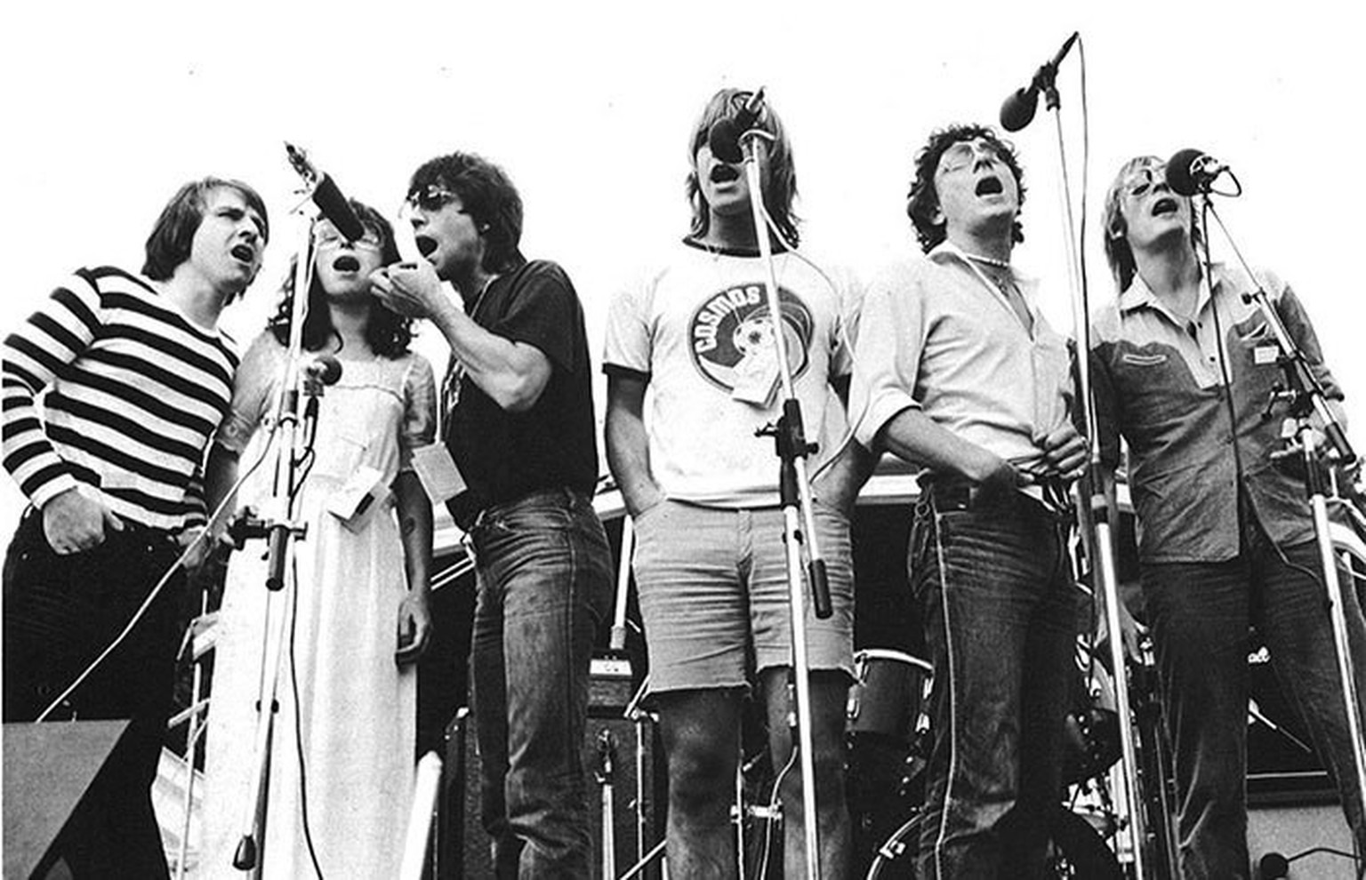 Eine Band am Gurten Festival 1981
