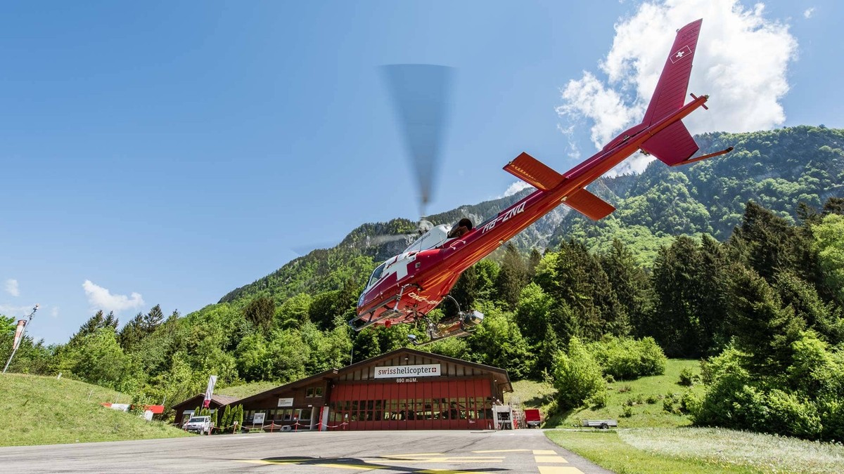 Swiss Helicopter a déclaré un nombre de vols inférieur à la réalité à Gsteigwiler.
