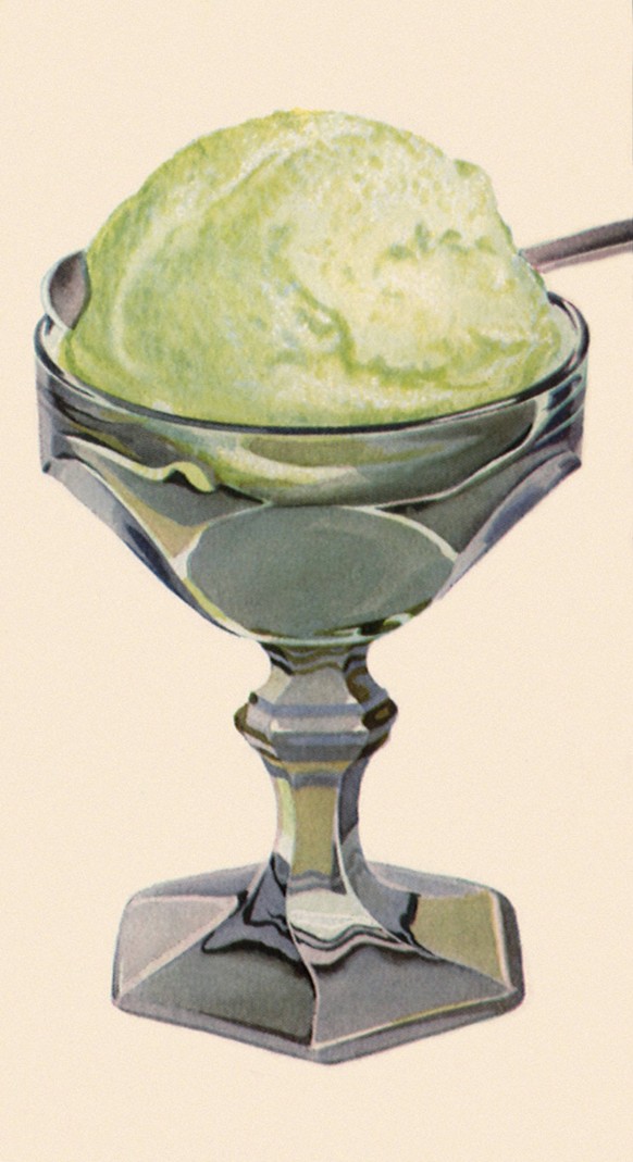 RECORD DATE NOT STATED Pistachio Ice Cream Pistachio Ice Cream Date: 1940 PUBLICATIONxNOTxINxUKxFRAxBELxNEDxITAxDENxNORxSWExPOLxJPNxKORxTPE Copyright: CopyrightxcGeminix2023.xCredit:xGemini 12952621