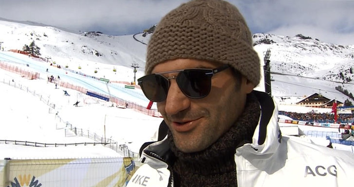 Roger Federer an der Ski-WM 2017 in St.Moritz.
