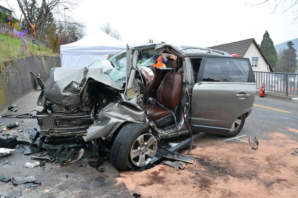 Unfall in Frenkendorf.