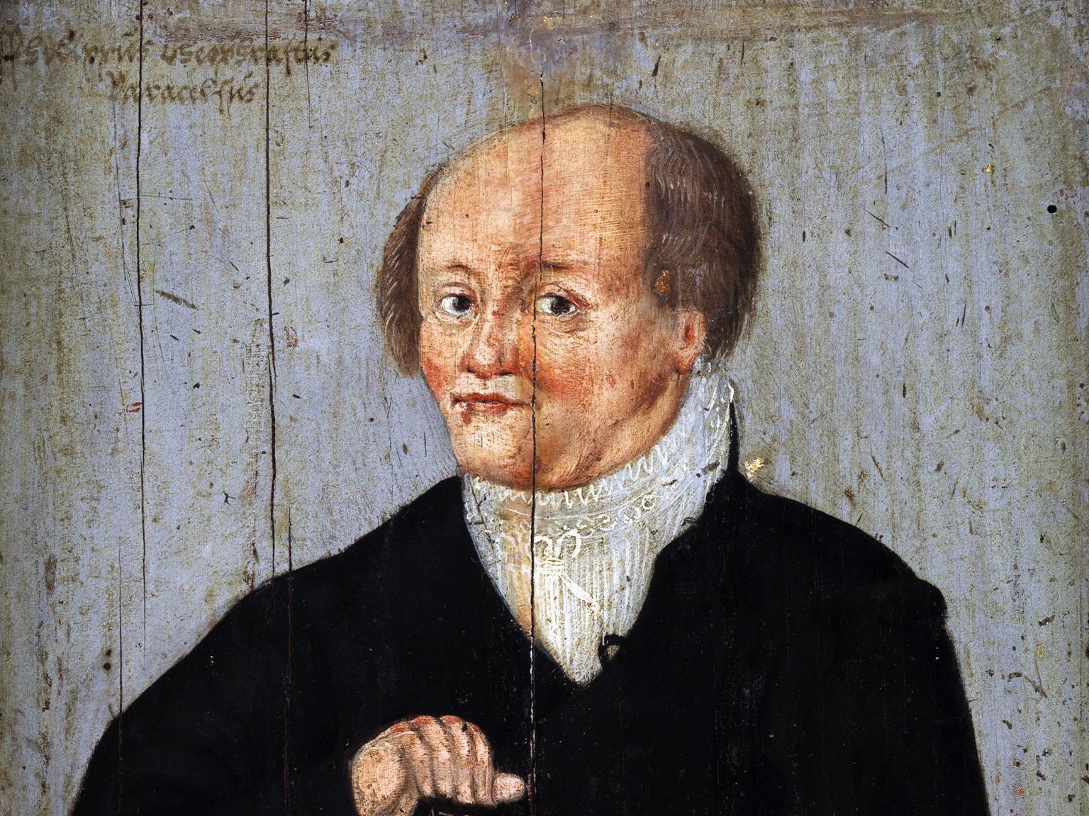 Portrait von Paracelsus von Augustin Hirschvogel, 1540 (Aussschnitt)
Gesamtansicht: https://blog.nationalmuseum.ch/app/uploads/philippus_theophrastus_paracelsus-hirschvogel_komplett.jpg
https://common ...