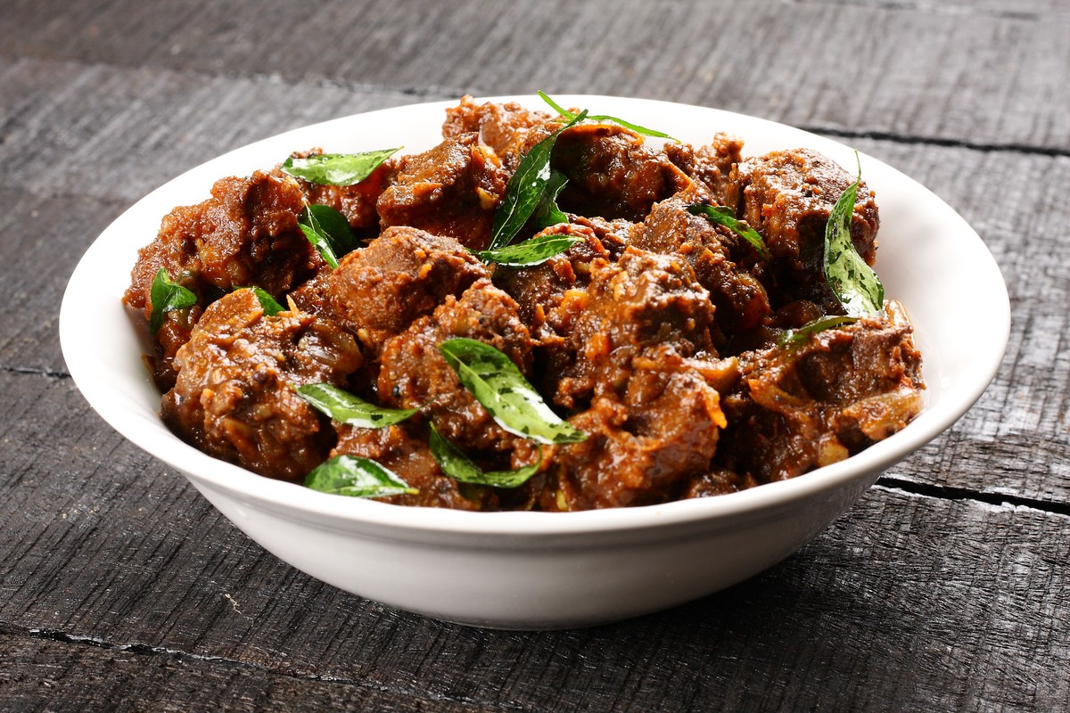 Mutton Pepper Fry ist pure Liebe – in Curry-Form.