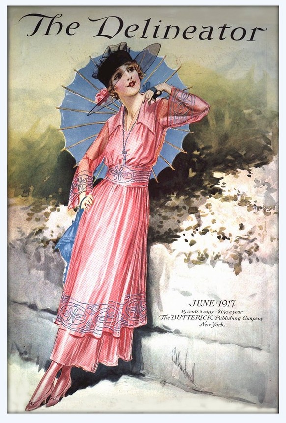 Cover von «The Delineator», 1917.