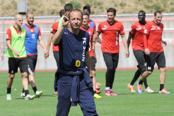 Chassot sprang als Sion-Trainer ein, weil Claudio Gentile nicht im Training erschien.