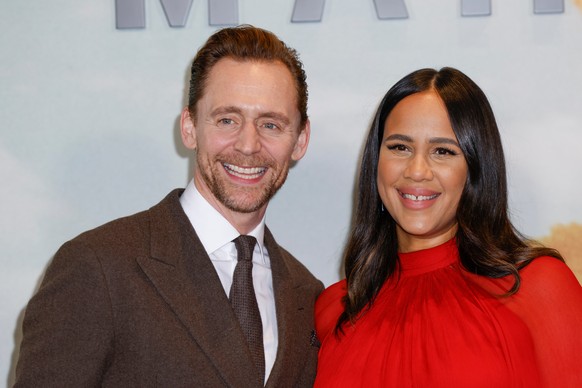 Tom Hiddleston and Zawe Ashton pose for photographers upon arrival at the Season 2 UK Premiere of The Night Manager in London, Wednesday, Dec. 10, 2025. (Photo by Millie Turner/Invision/AP)
Tom Hiddle ...