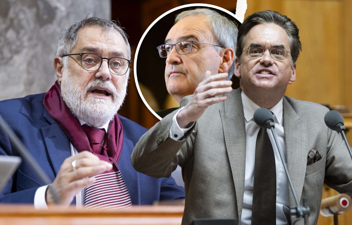 Associations de locataires et de bailleurs ne s'entendent plus. Carlo Sommaruga (ASLOCA) et Olivier Feller se rejettent la faute après la rupture du dialogue.