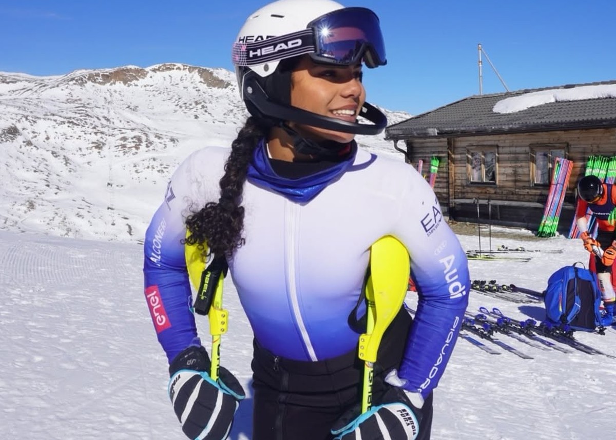 Grosses italienisches Ski-Talent: Giada d'Antonio.