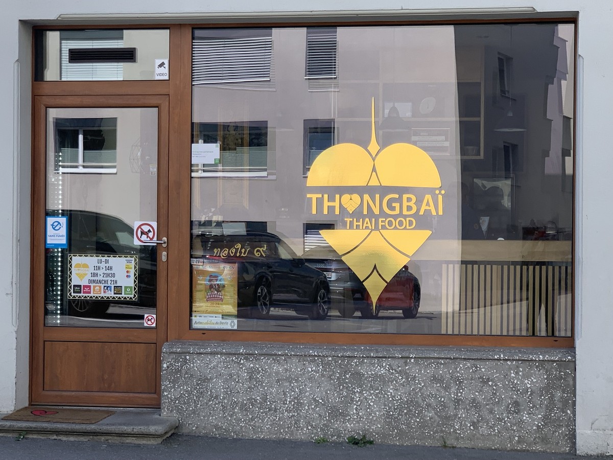 Le restaurant thaï Thongbaï à Payerne.