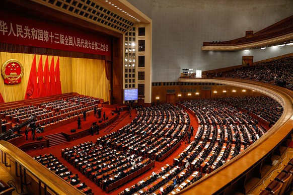 Der chinesische Volkskongress ist mit 3000 Delegierten das grösste Parlament der Welt. 162 Abgeordneten sind Teil des Ständigen Ausschusses.
