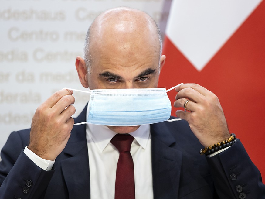 Bundesrat Alain Berset fordert kantonal st