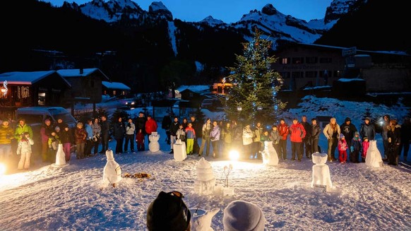 Kreative Werke am «Taille ta neige».