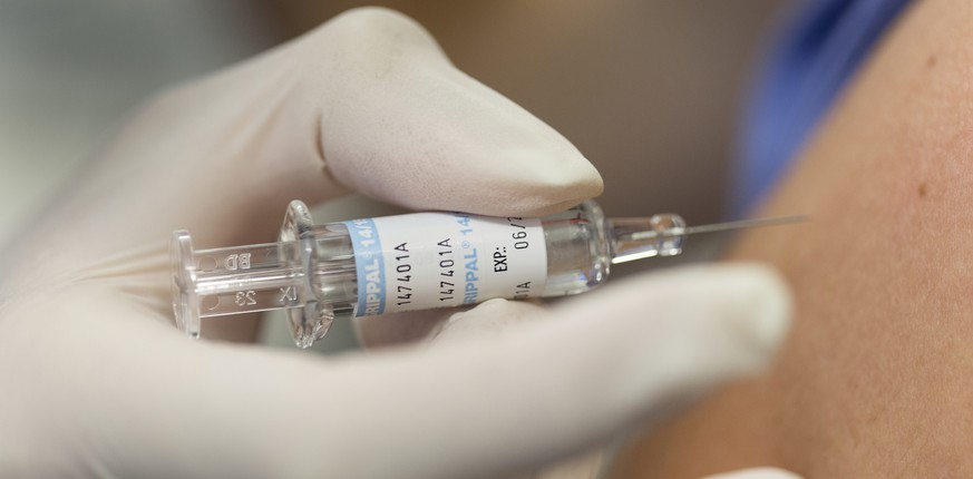 Es ist noch nicht zu spät: Impfen gegen Grippe.