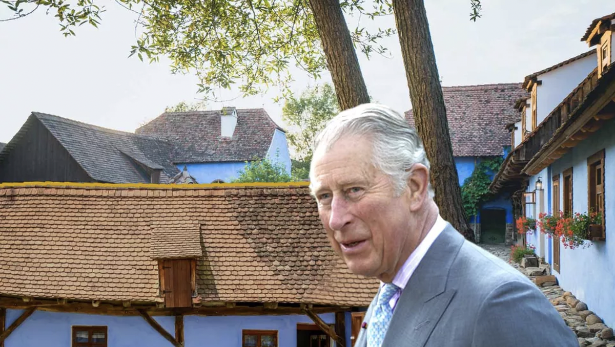 Le prince Charles dans son bed &amp; breakfast de Transylvanie, en Roumanie.