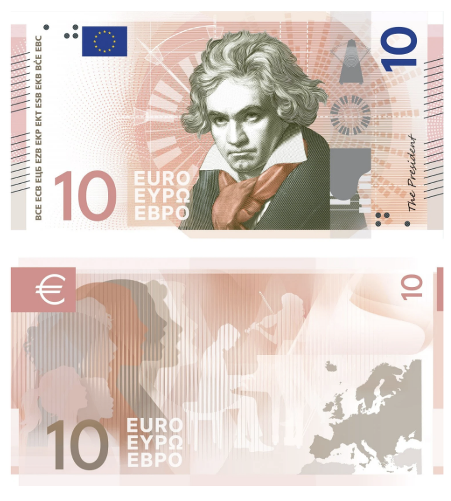 Neue Euronoten: Die verschiedenen Designs