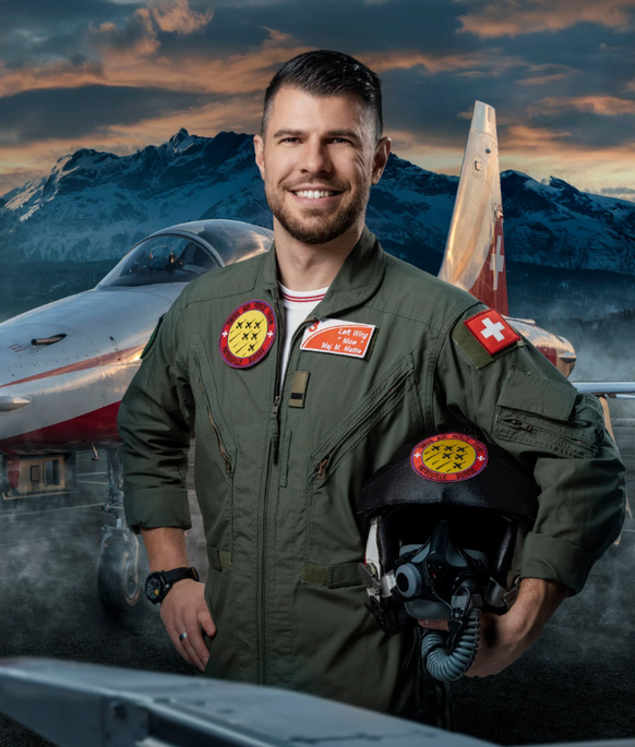 Militärpilot Maurice «Moe» Mattle.