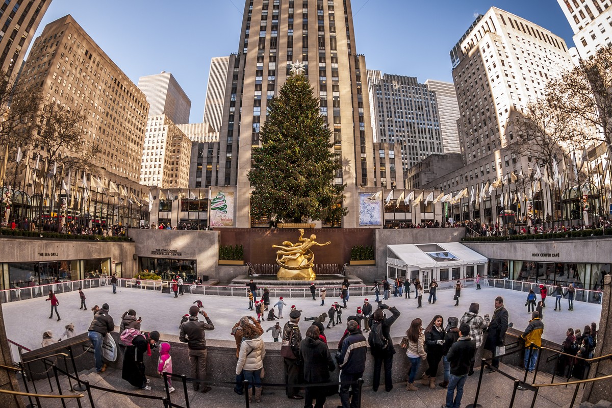 Das Rockefeller-Center in New York.