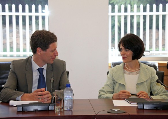 Delia Velculescu mit&nbsp;Maarten Verwey.