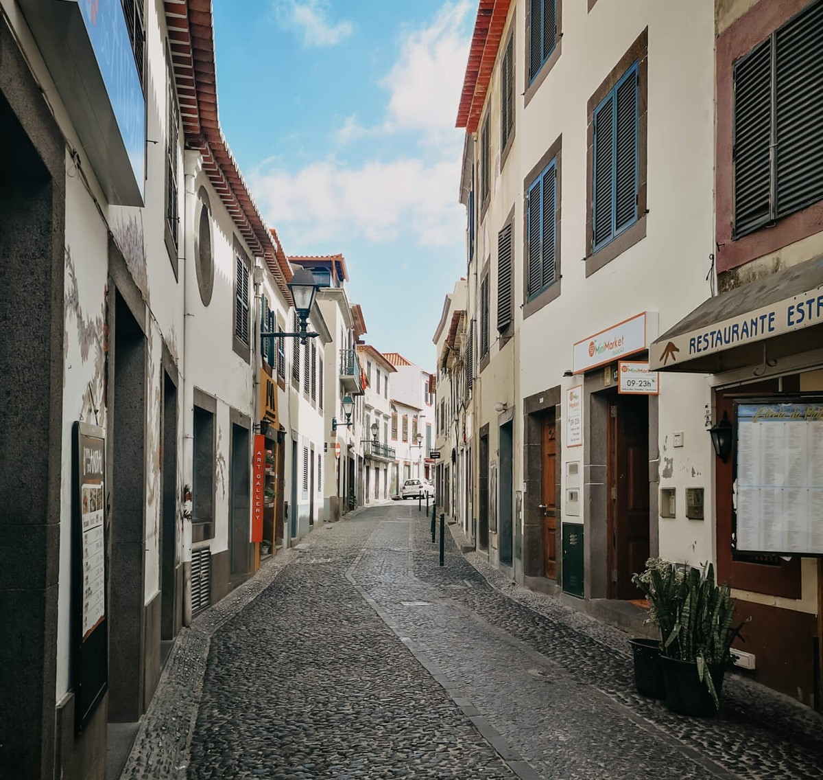 Flanieren in der Altstadt von Funchal.