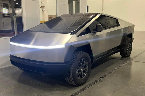 Ein Prototyp des Tesla Cybertrucks.
