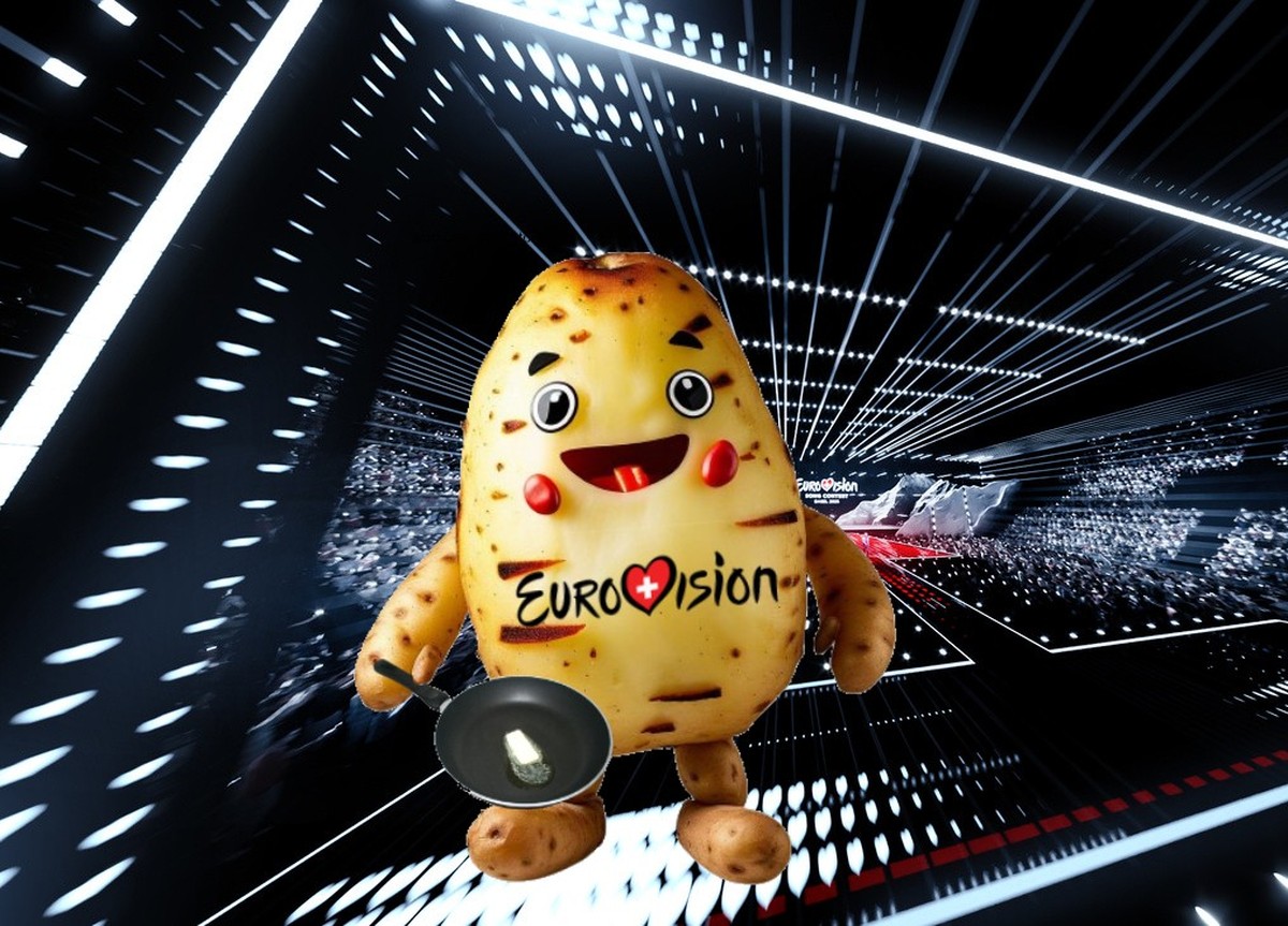ESC Maskottchen Ruedi Rösti Fake News