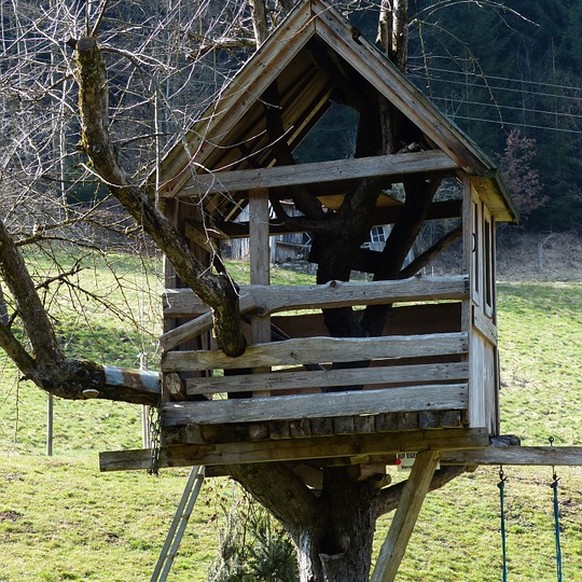 Versteck, Baumhaus