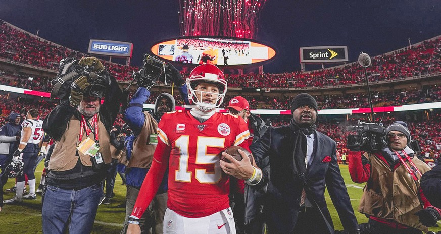 Patrick Mahomes sorgte in Kansas City für eine Nacht der Rekorde.