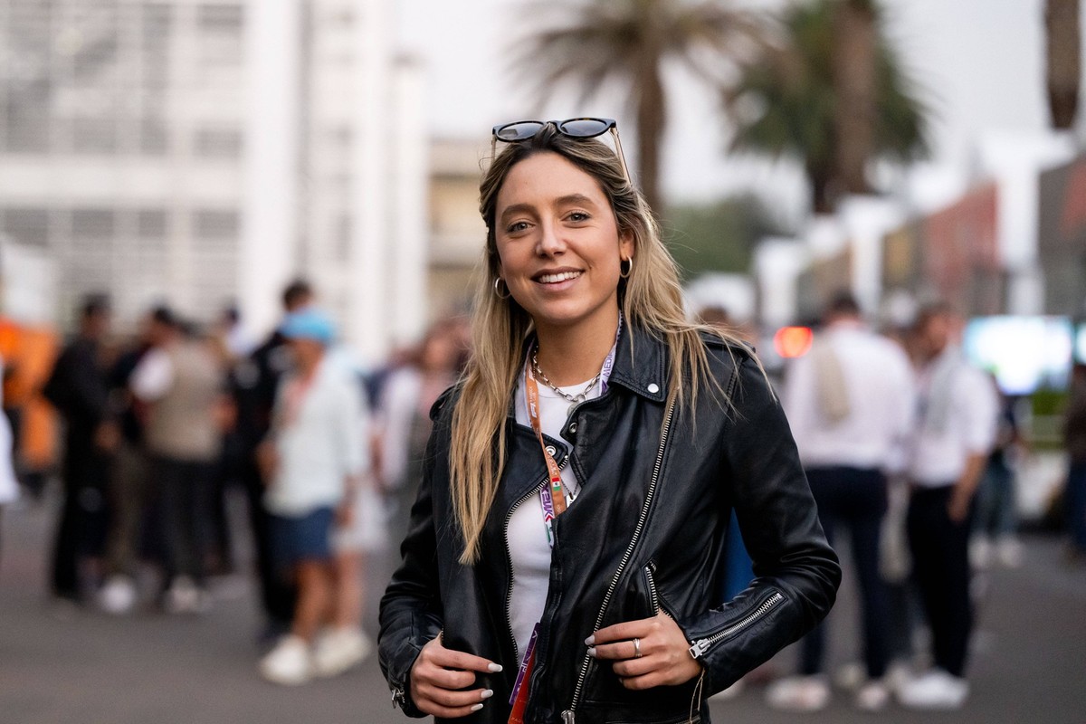 Sofi Martinez Argentinien, ESPN Moderatorin / Influencerin, MEX, Formel 1 Weltmeisterschaft, Grand Prix von Mexiko City, Autodromo Hermanos Rodriguez, Freies Training, 25.10.2024 MEX, Formel 1 Weltmei ...