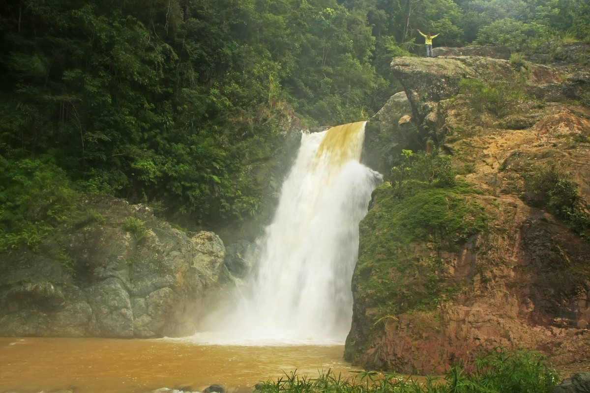 Salto Baiguate waterfall, Jarabacoa, Dominican Republic, model released, , 4339767.jpg, dominican, republic, dominicana, carribean, island, hispaniola, waterfall, fall, water, flowing, mountains, jara ...