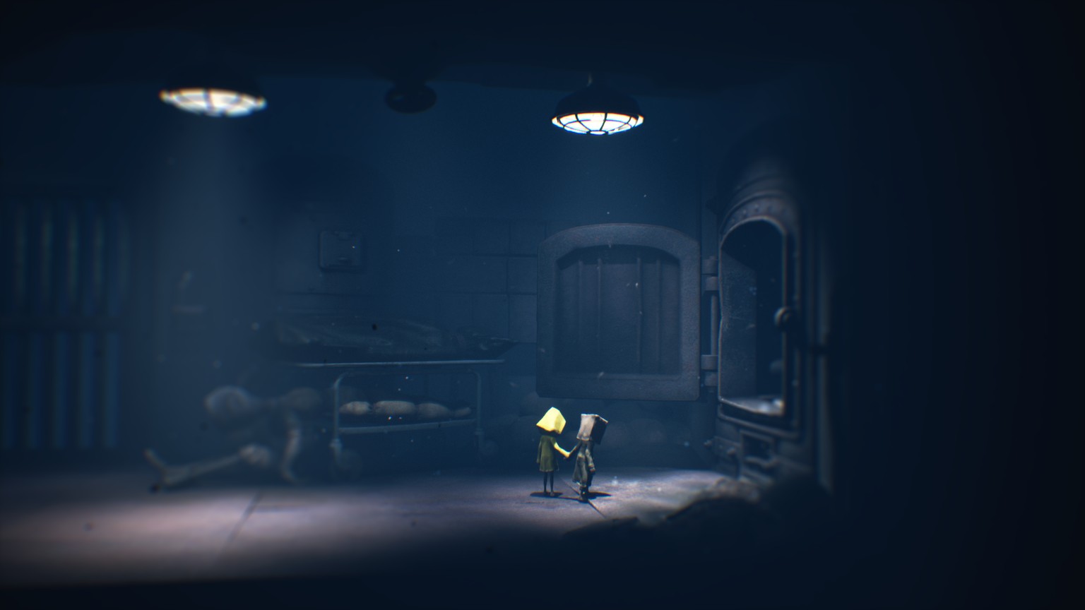 «Little Nightmares 2» überzeugt mit seinen atmosphärischen Lichtverhältnissen.