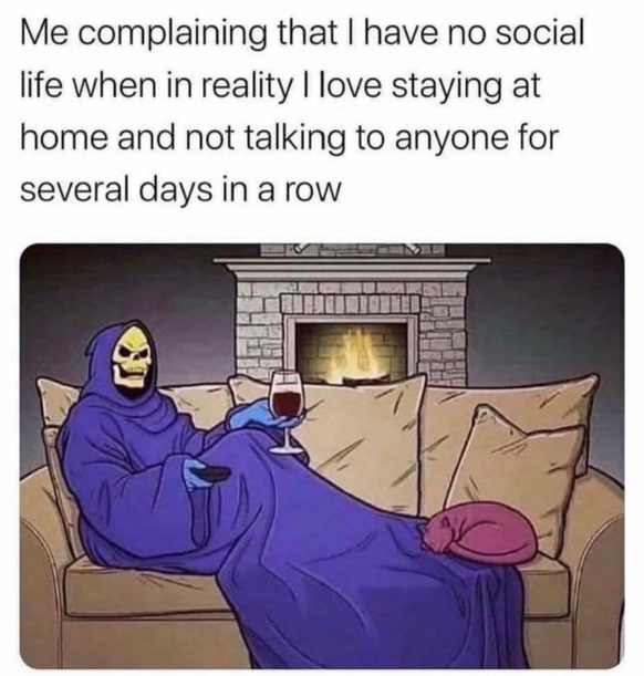 Memes für introvertierte Leute