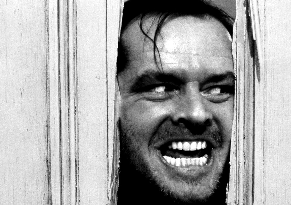 Jack Nicholson als Jack Torrance in Kubricks «Shining», 1980.