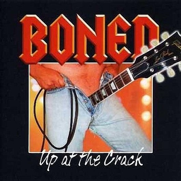 Today they send out dickpics.  At the time, they designed album covers.