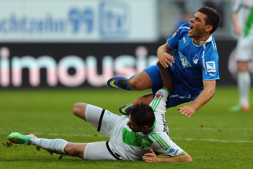 Das Bild täuscht: Hoffenheim-Stürmer Kevin Volland begeht die meisten Fouls.