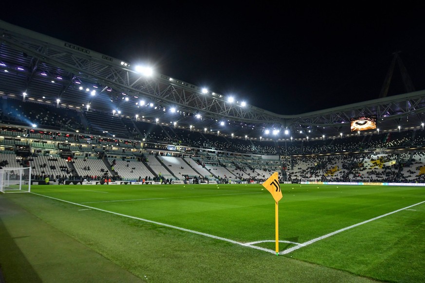 Panoramic view of the pitch during the Serie A football match between Juventus FC and Atalanta BC at Juventus stadium in Torino Italy, January 22th, 2022. Photo Giuliano Marchisciano / Insidefoto giul ...