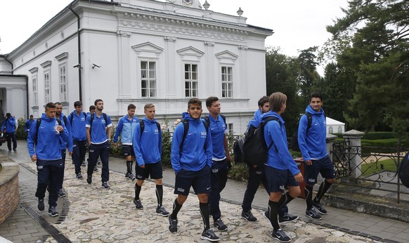 Der FC Zürich residiert im noblen&nbsp;Tartuf Park Hotel im slowakischen Beladice.