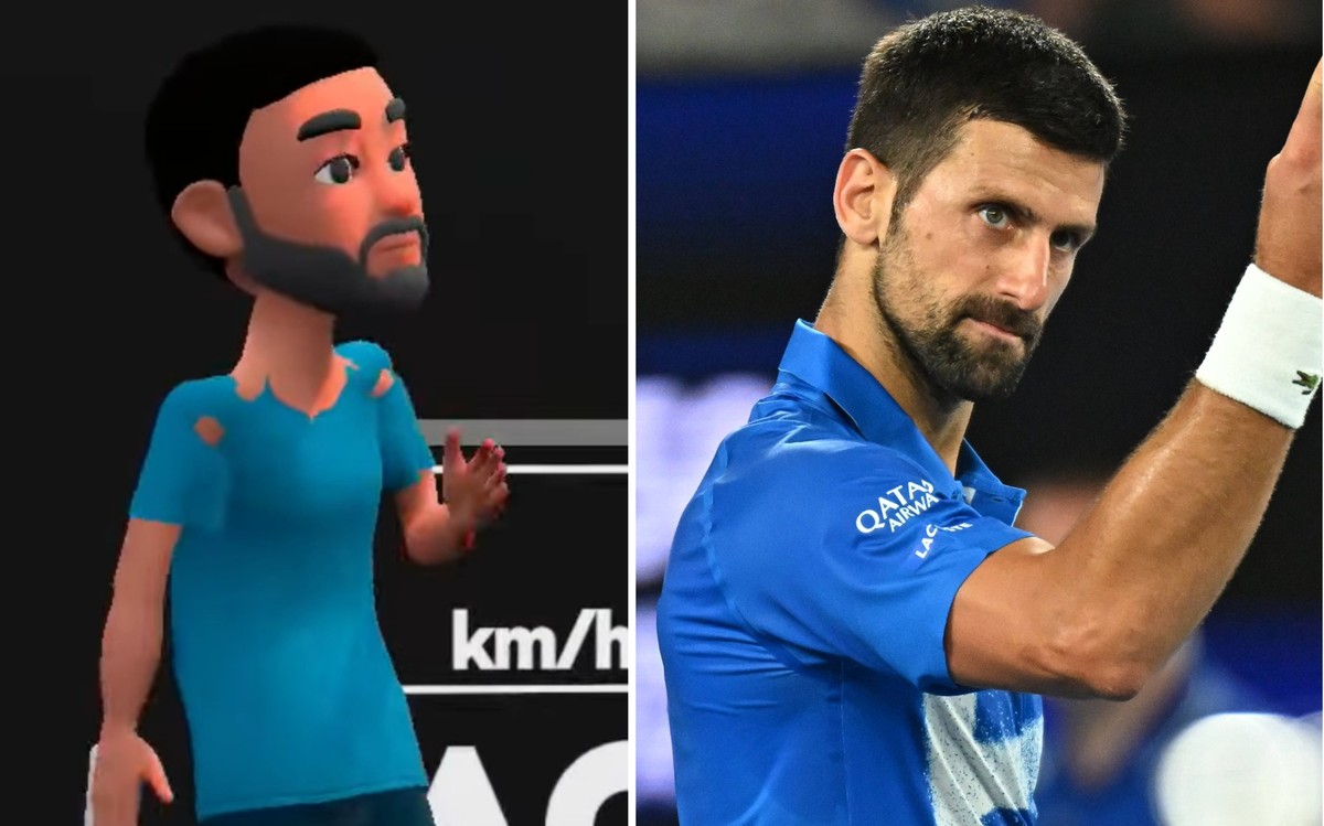 Spezielle Animationen im Livestream der Australian Open