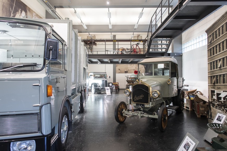 Die Oldtimer-Sammlung von ERZ, Entsorgung und Recycling Zuerich, aufgenommen am Montag, 19. Oktober 2020 in Zuerich. Ohne das Wissen der damaligen Vorgesetzten fuehrte der fruehere ERZ-Direktor Urs Pa ...