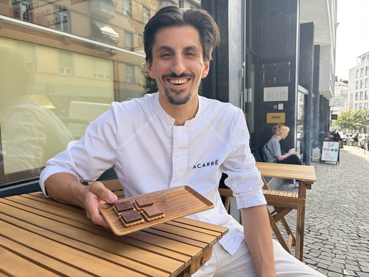 Arnaud Dousse et son oeuvre victorieuse.