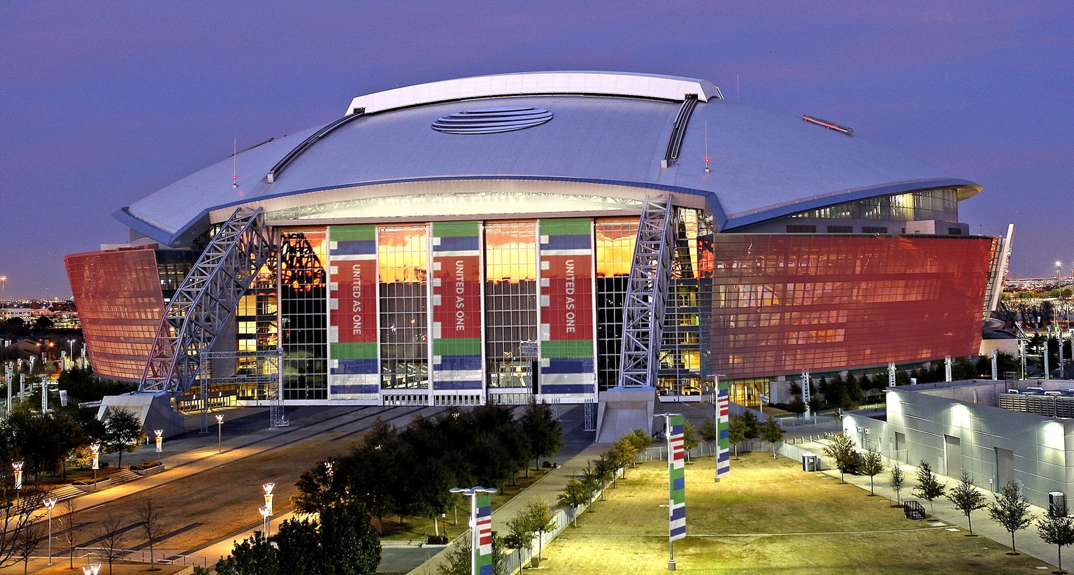 Im AT&amp;T Stadium in Arlington bei Dallas könnte 2026 der WM-Final stattfinden.