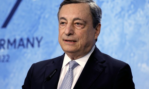Macht sich keine Sorgen über seine Regierung: Mario Draghi.