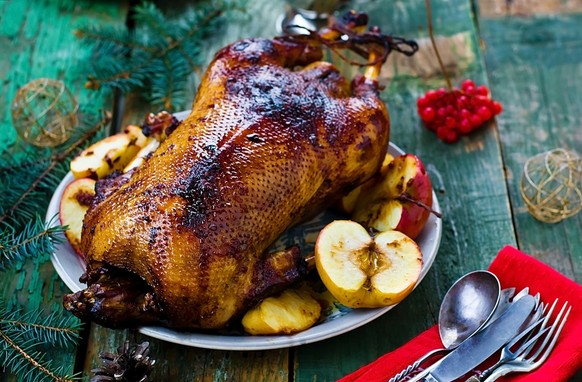 Weihnachtsgans weihnachten christmas gans goose essen geflügel