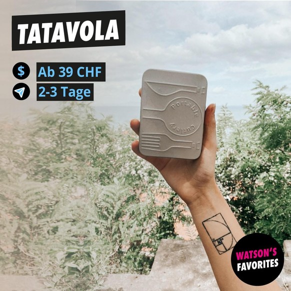 Das schöne Besteck To-Go von Tatavola.