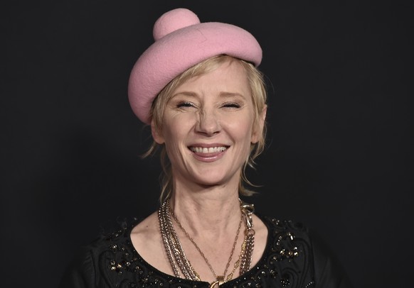 Anne Heche arrives at the Los Angeles premiere of &quot;The Unforgivable&quot; at the DGA Theatre on Tuesday, Nov. 30, 2021. (Photo by Jordan Strauss/Invision/AP Images)
Anne Heche