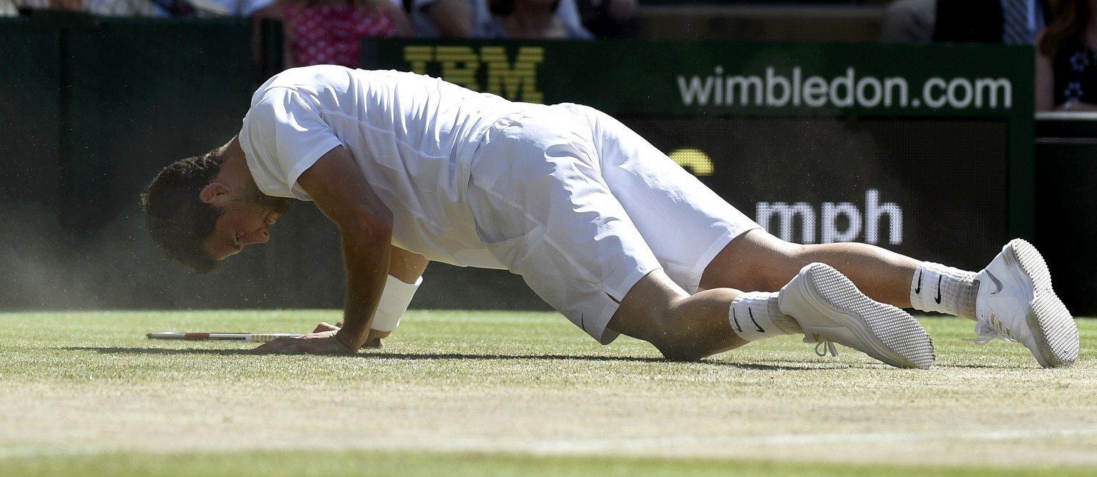 Grigor Dimitrov verpasst seinen ersten Grand-Slam-Final.