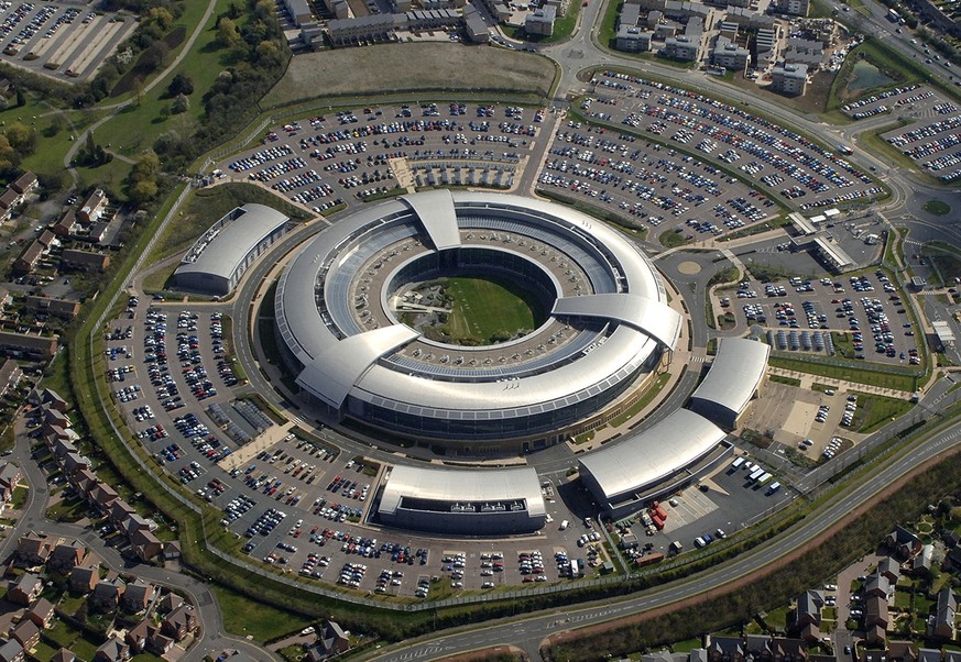 epa07537209 (FILE) - A handout photo made available by British Government Communications Headquarters on 17 March 2017 shows the British Government&#039;s Communications Headquarters (GCHQ) in Chelten ...