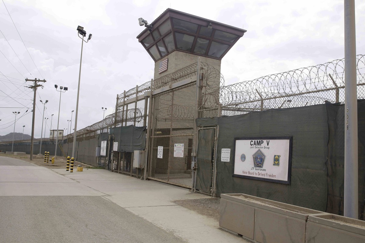 The entrance to Camp 5 and Camp 6 at the U.S. military's Guantanamo Bay detention center, which President Barack Obama has pledged to close amid opposition in Congress, at Guantanamo Bay Naval Ba ...